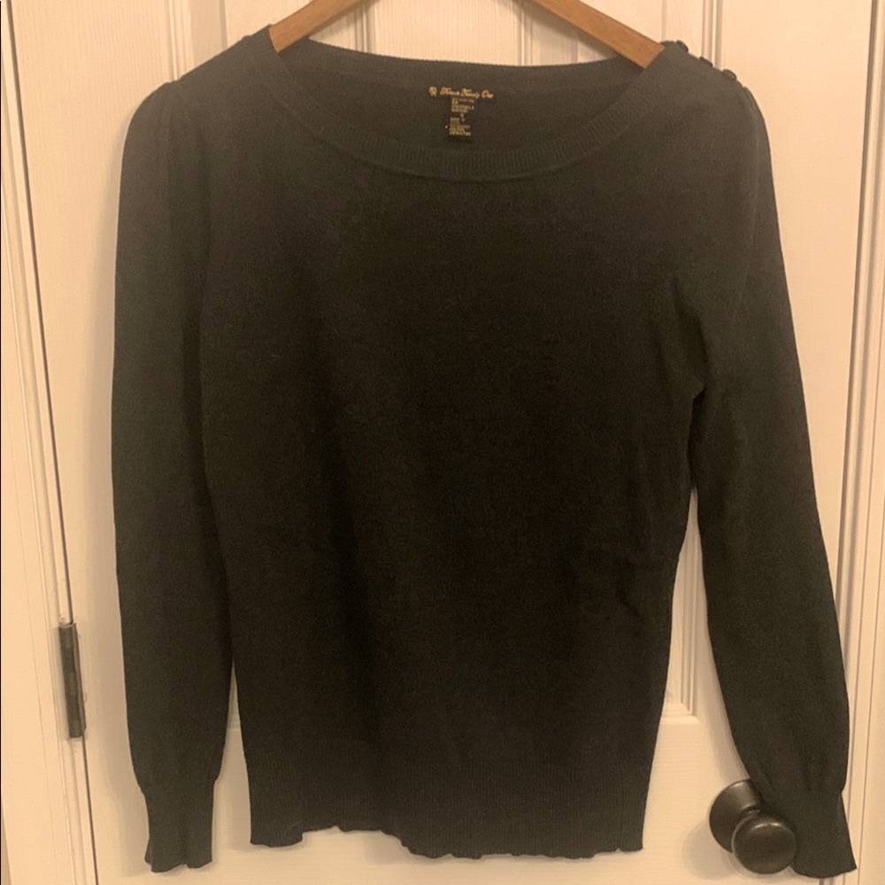 Forever 21 Gray Crew Neck Sweater